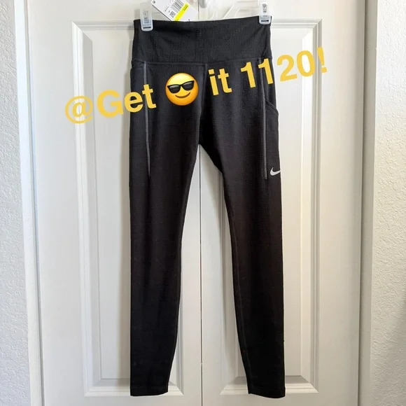 Nike Dri-FIT ADV Epic Luxe Women's Running Leggings with Pockets DD6490-010 - Picture 4 of 15